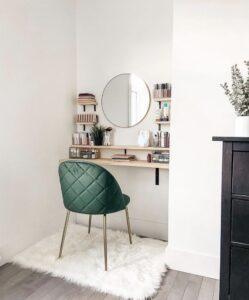 vệ sinh bàn trang điểm DIY